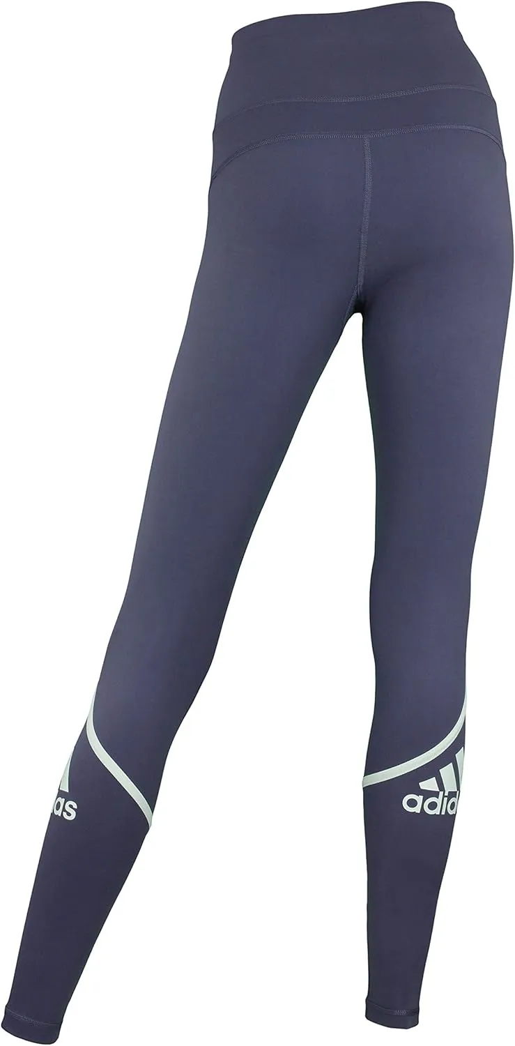 Adidas Women's Believe This, High Rise, 7/8 Length Tights, Athletic Legging, Purple