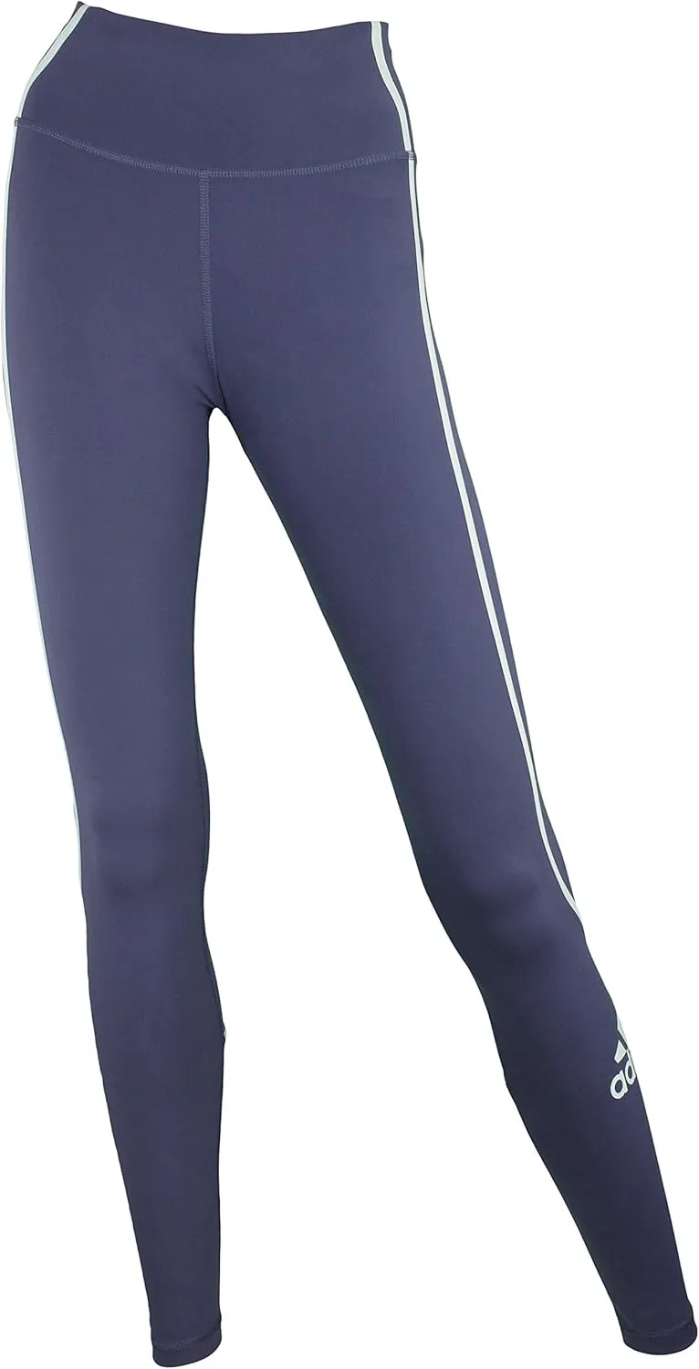Adidas Women's Believe This, High Rise, 7/8 Length Tights, Athletic Legging, Purple