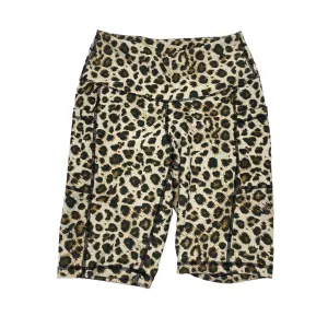 ANIMAL PRINT ATHLETIC SHORTS by CLOTHES MENTOR Size:S