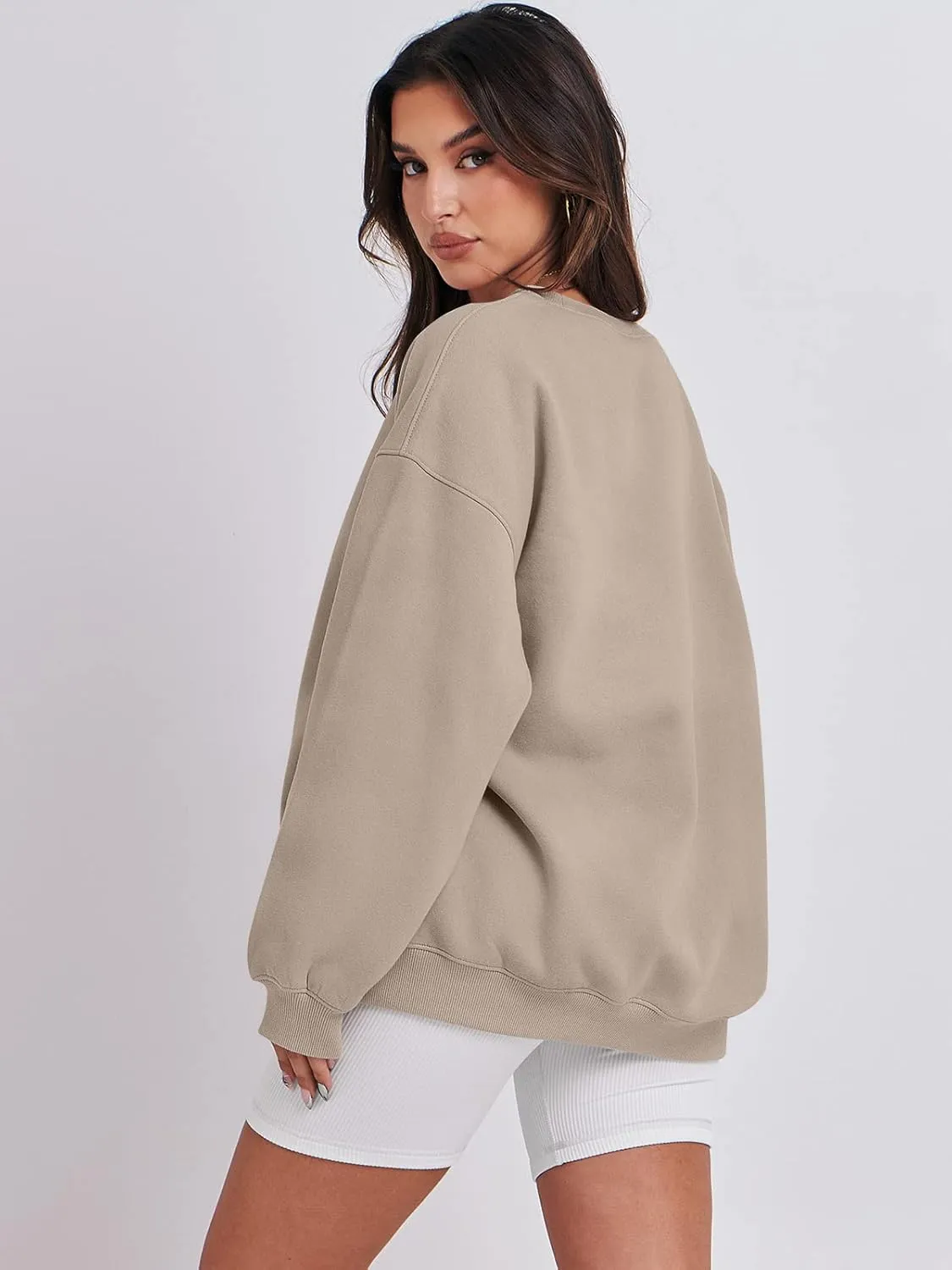 ANRABESS Oversized Sweatshirt for Women Crewneck Y2K Hoodies Fleece Casual Comfy Pullover Top Fall Outfits Clothes 2025