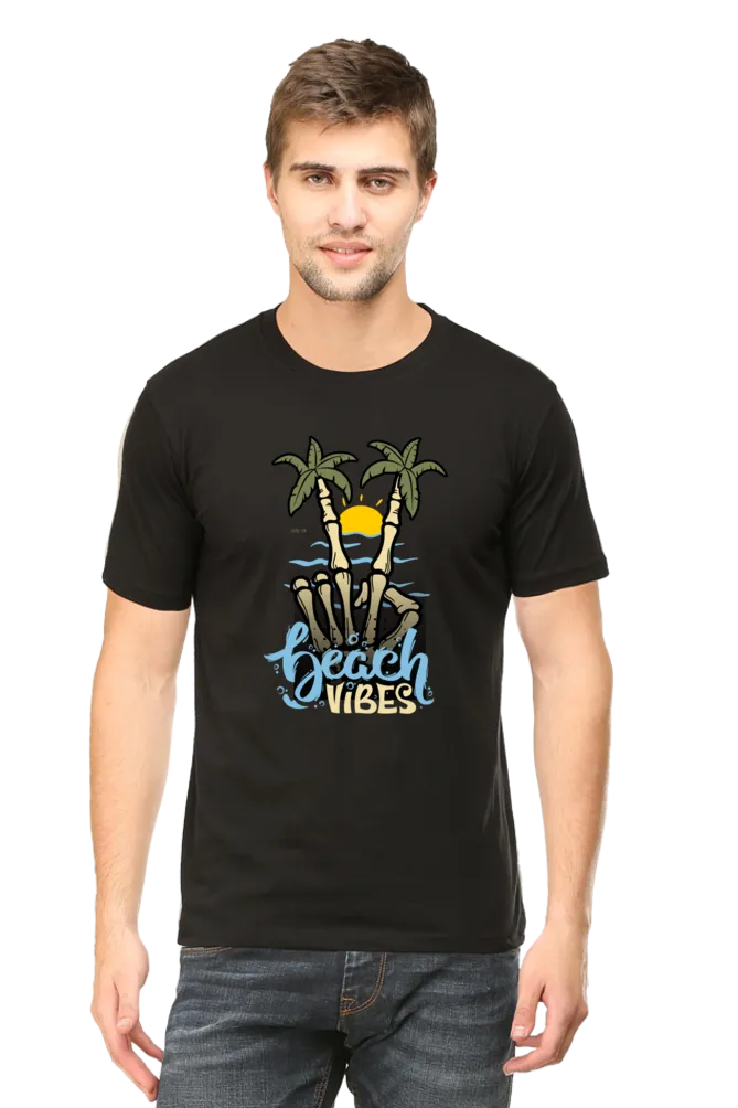 Beach Vibes Printed T-shirt for men