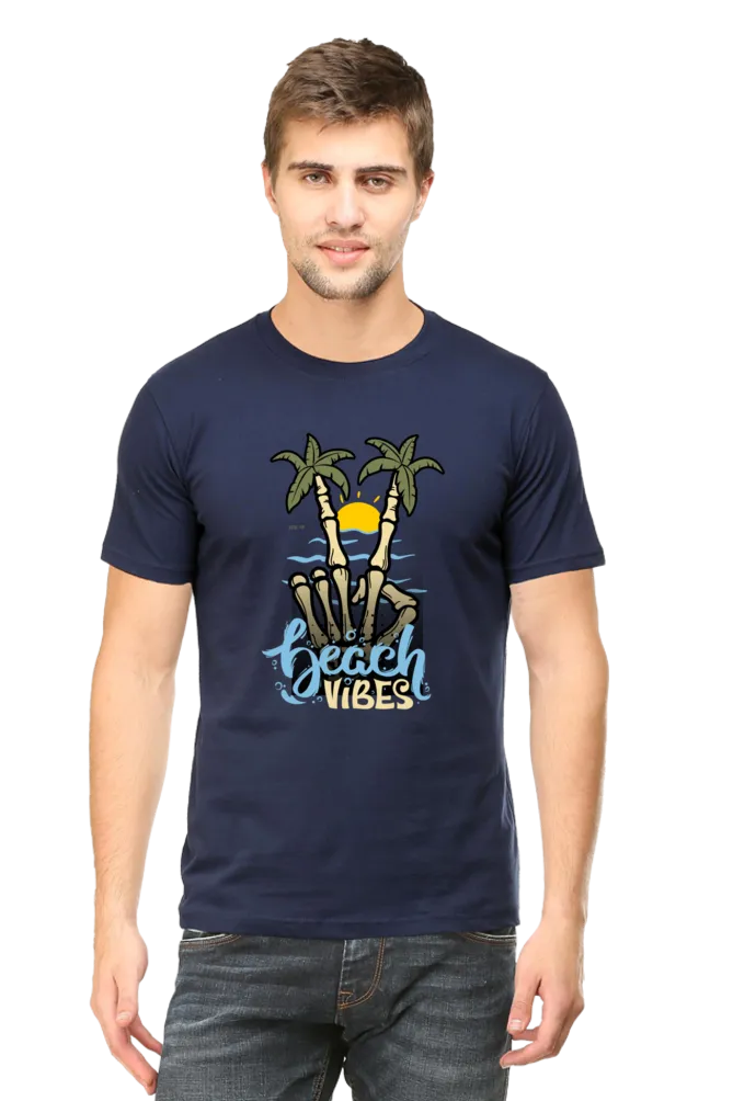 Beach Vibes Printed T-shirt for men