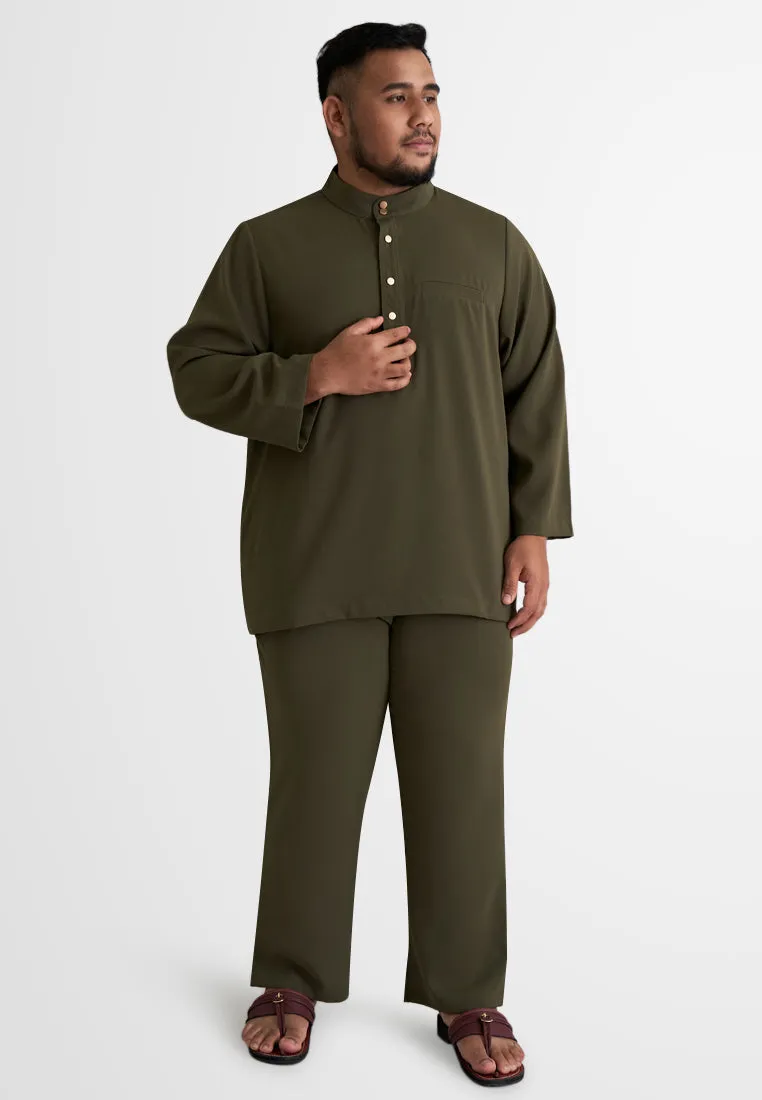 Bentala Men's Cekak Musang Baju Melayu Set