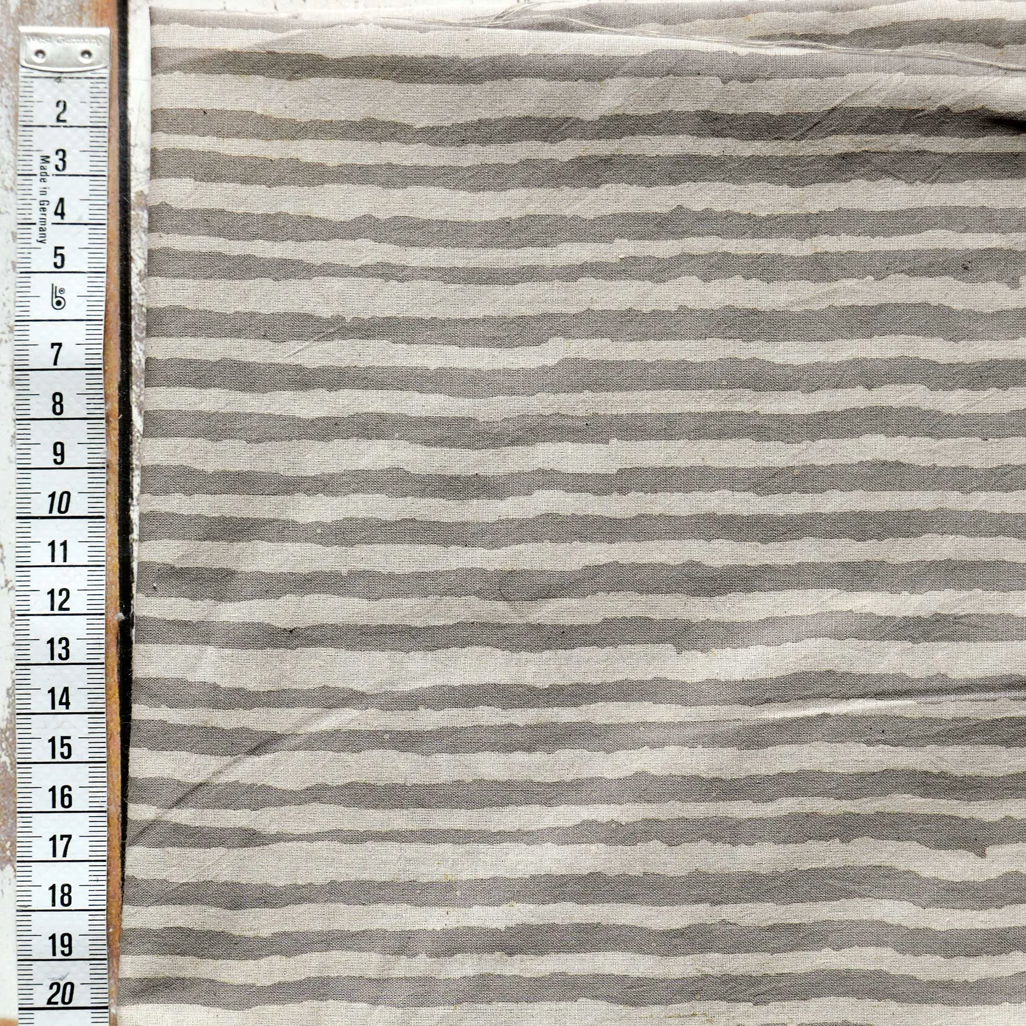 Block Print Raya Grey
