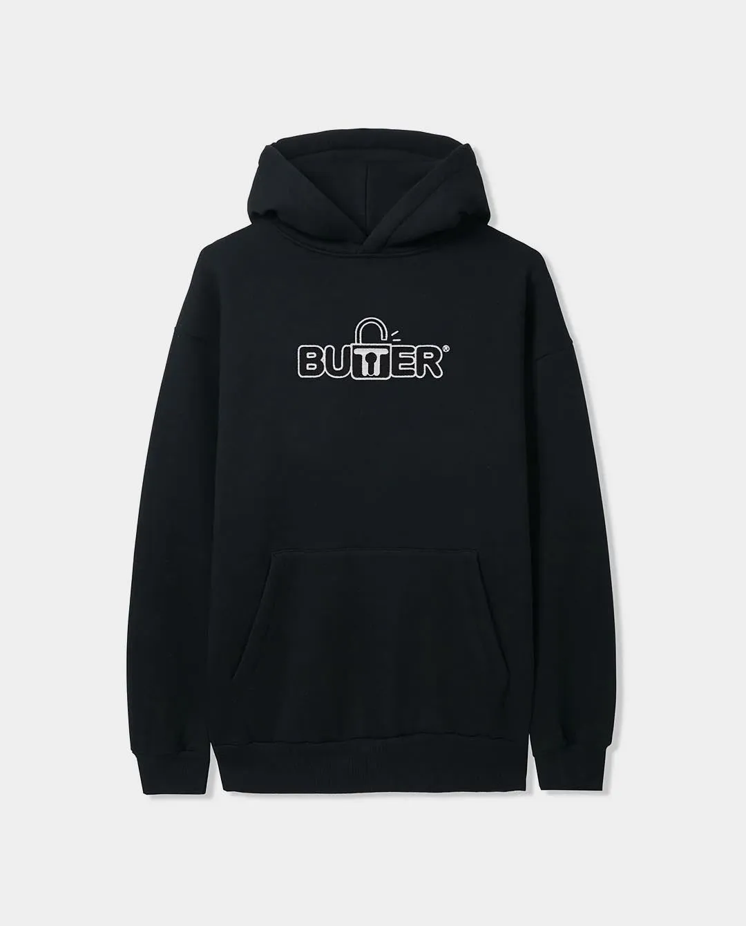 Butter Goods - Lock Pullover Hood - Black