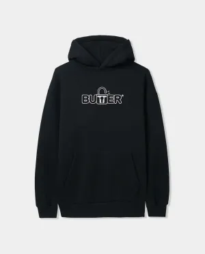 Butter Goods - Lock Pullover Hood - Black