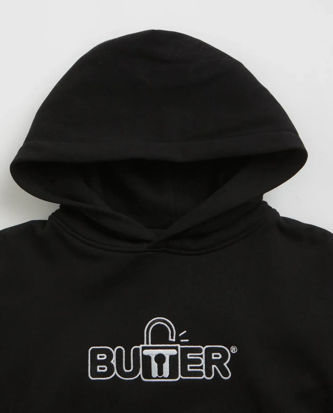 Butter Goods - Lock Pullover Hood - Black