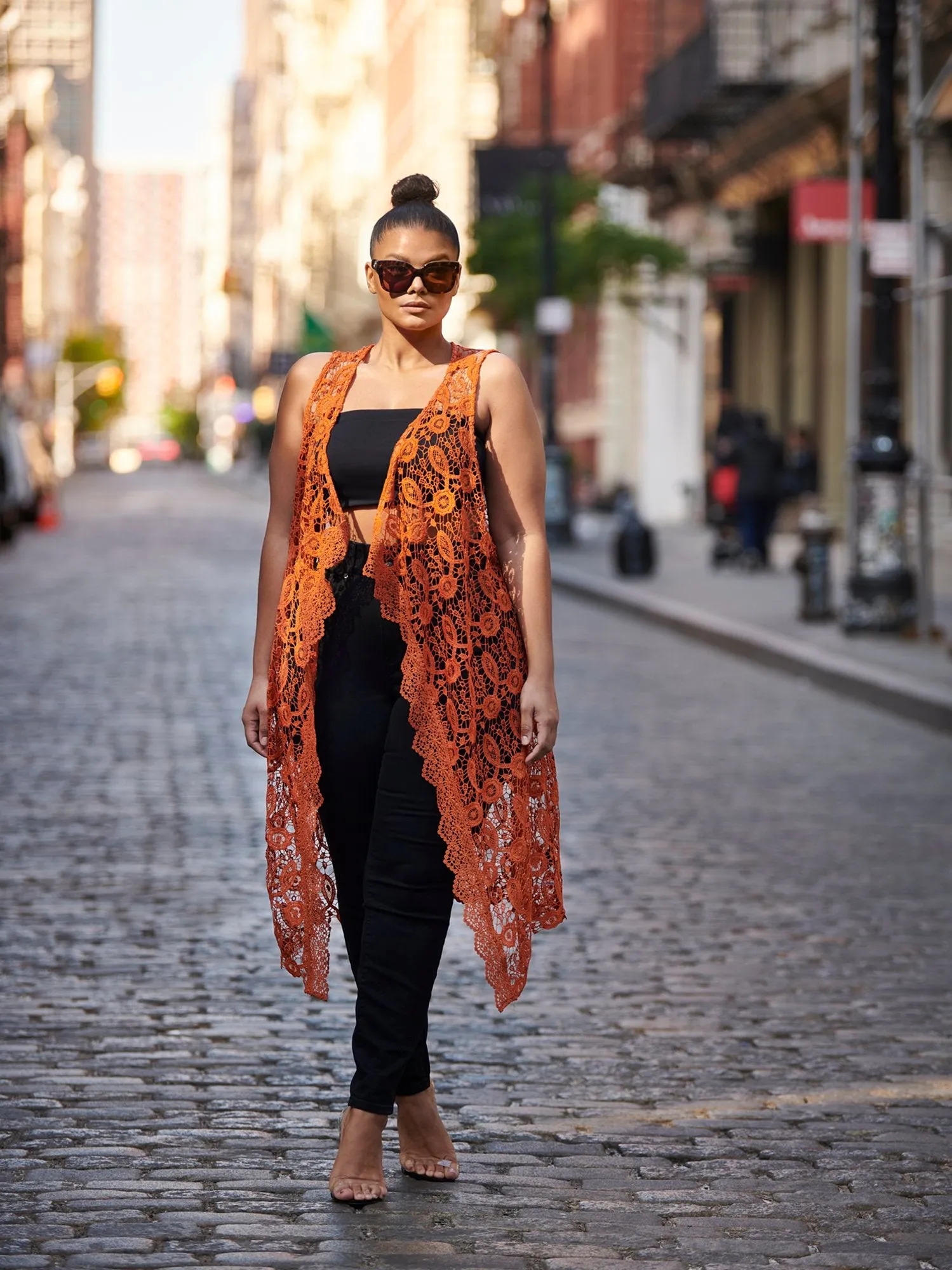 Callie Crochet Vest