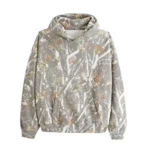 Camo Leaf Printed Hoodies