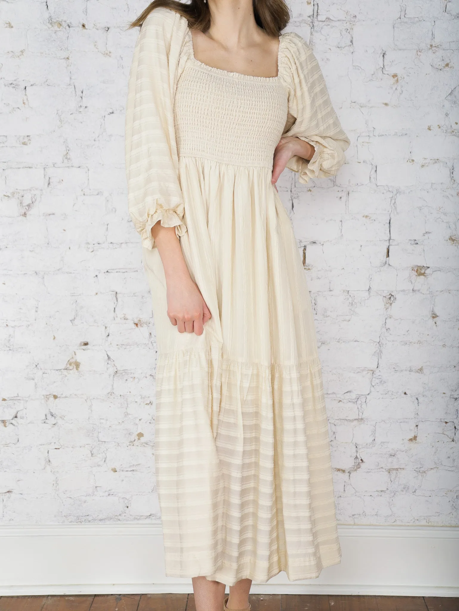 Clair Smocked Maxi Dress