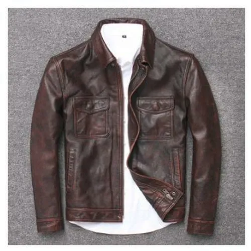 Classic leather jacket