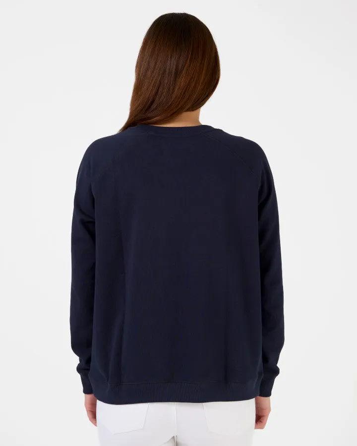 Classic Logo Sweatshirt - Navy