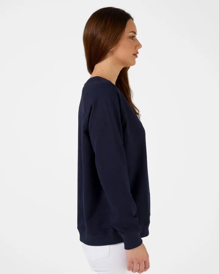 Classic Logo Sweatshirt - Navy
