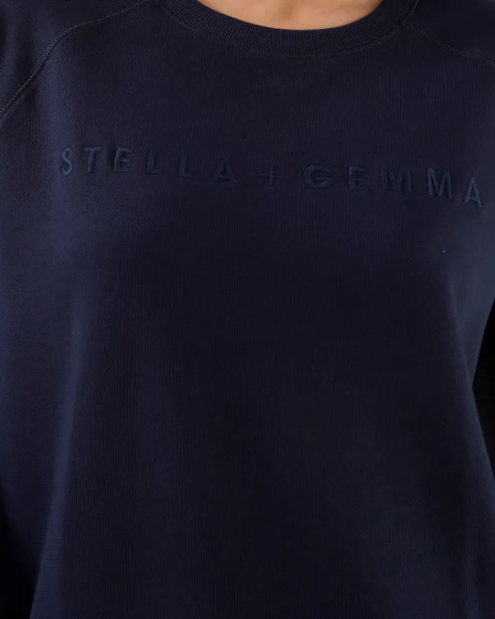 Classic Logo Sweatshirt - Navy
