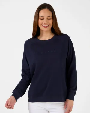 Classic Logo Sweatshirt - Navy
