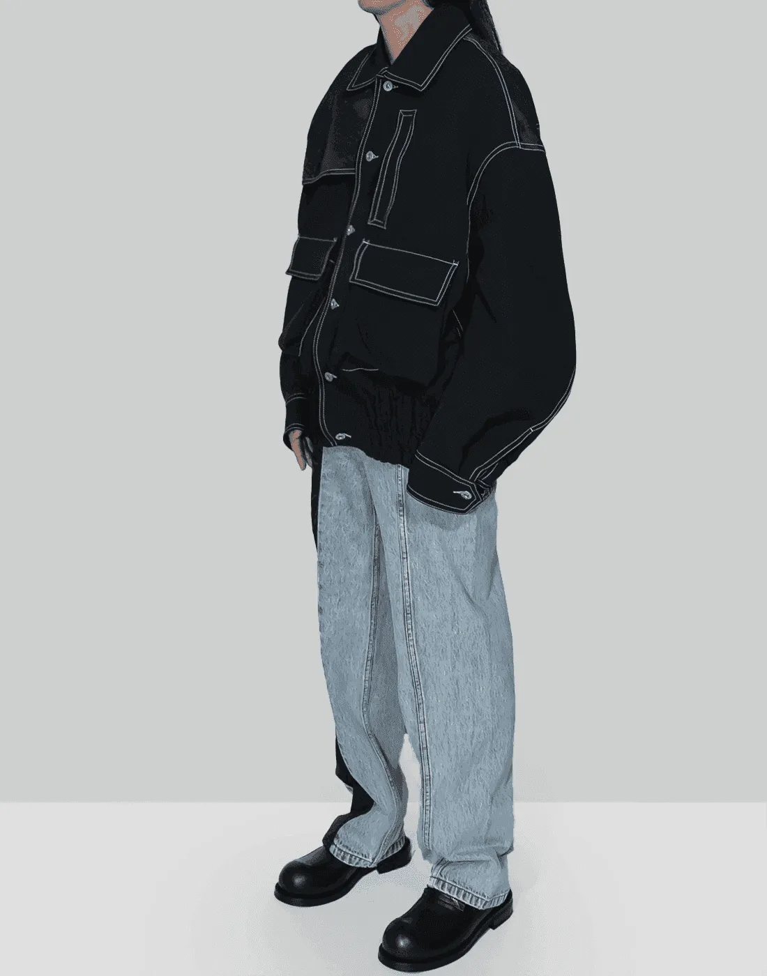CLASSIC PHOENIX EMBROIDERY JACKET
