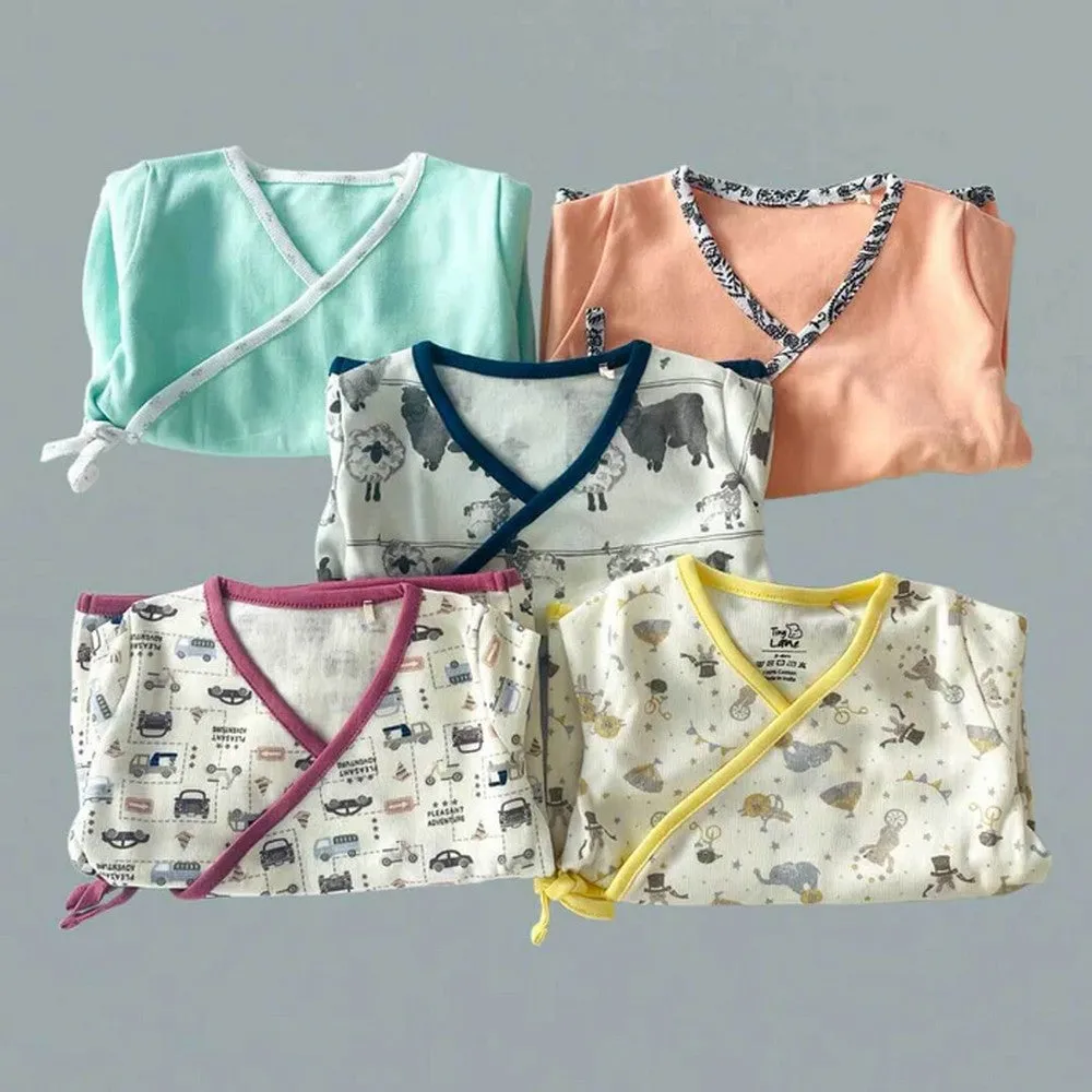 Cotton Super Soft Full Sleeves Jabla- Pack Of 5