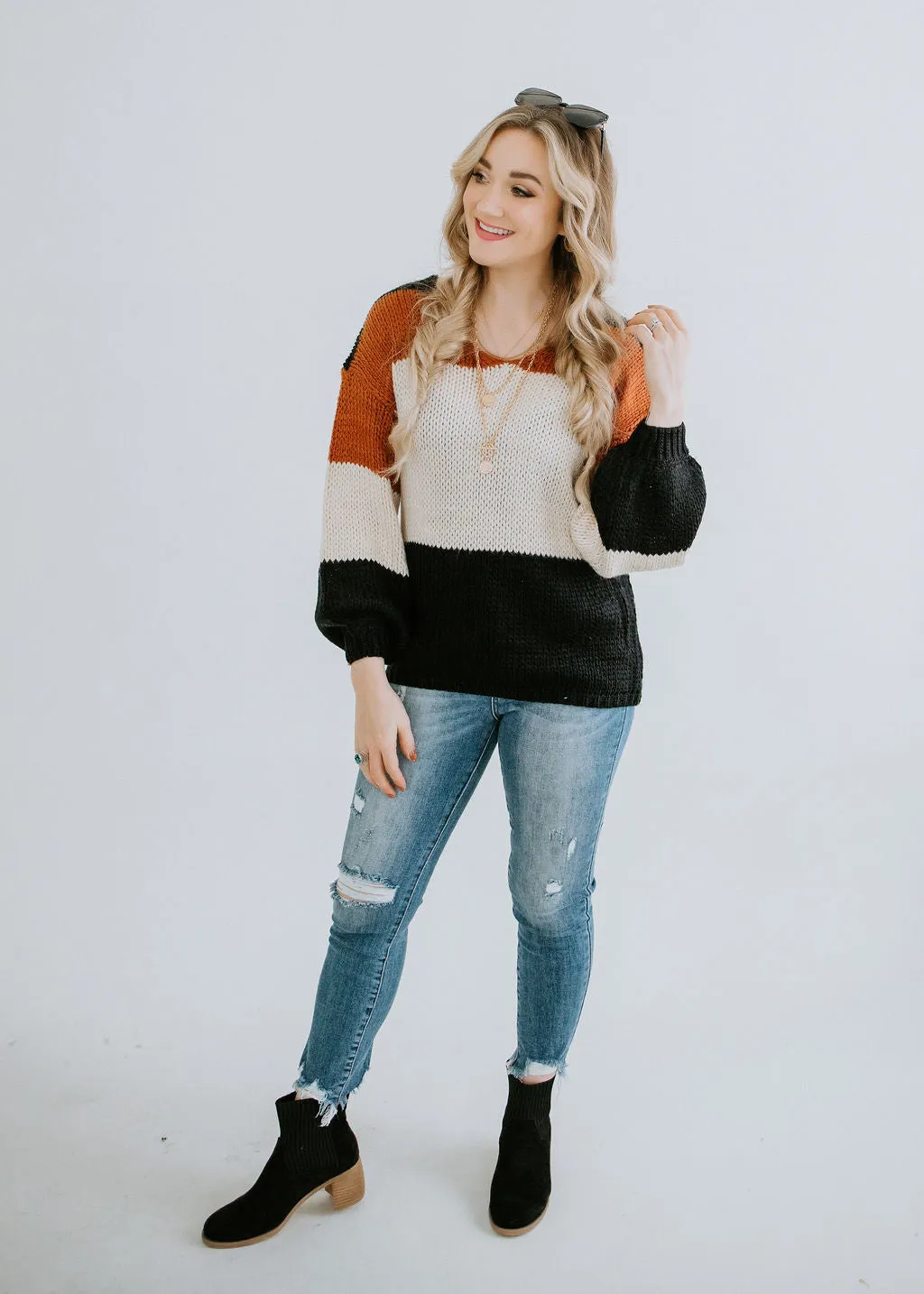Cozy Comforts V-Neck Sweater FINAL SALE