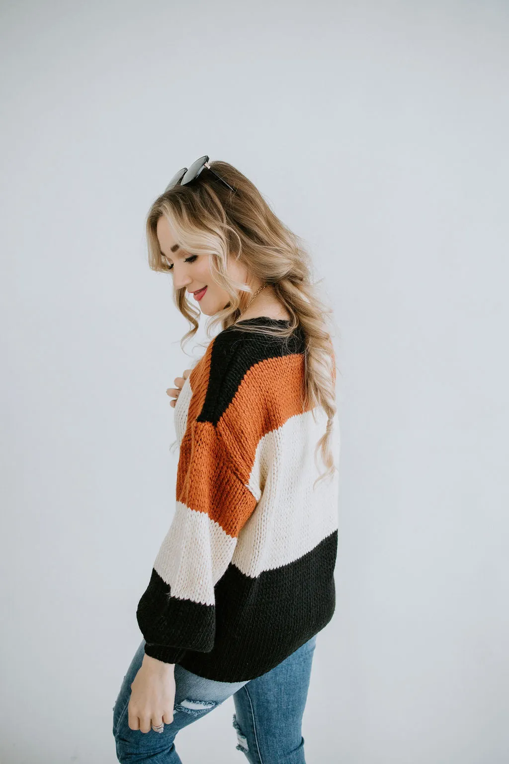 Cozy Comforts V-Neck Sweater FINAL SALE