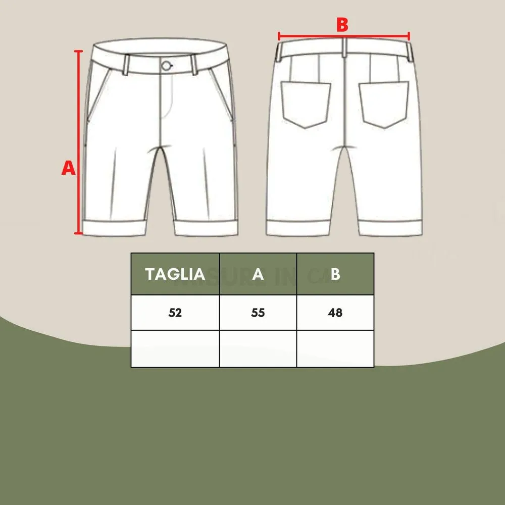 C.P. Company Military Chic Army Cotton Shorts
