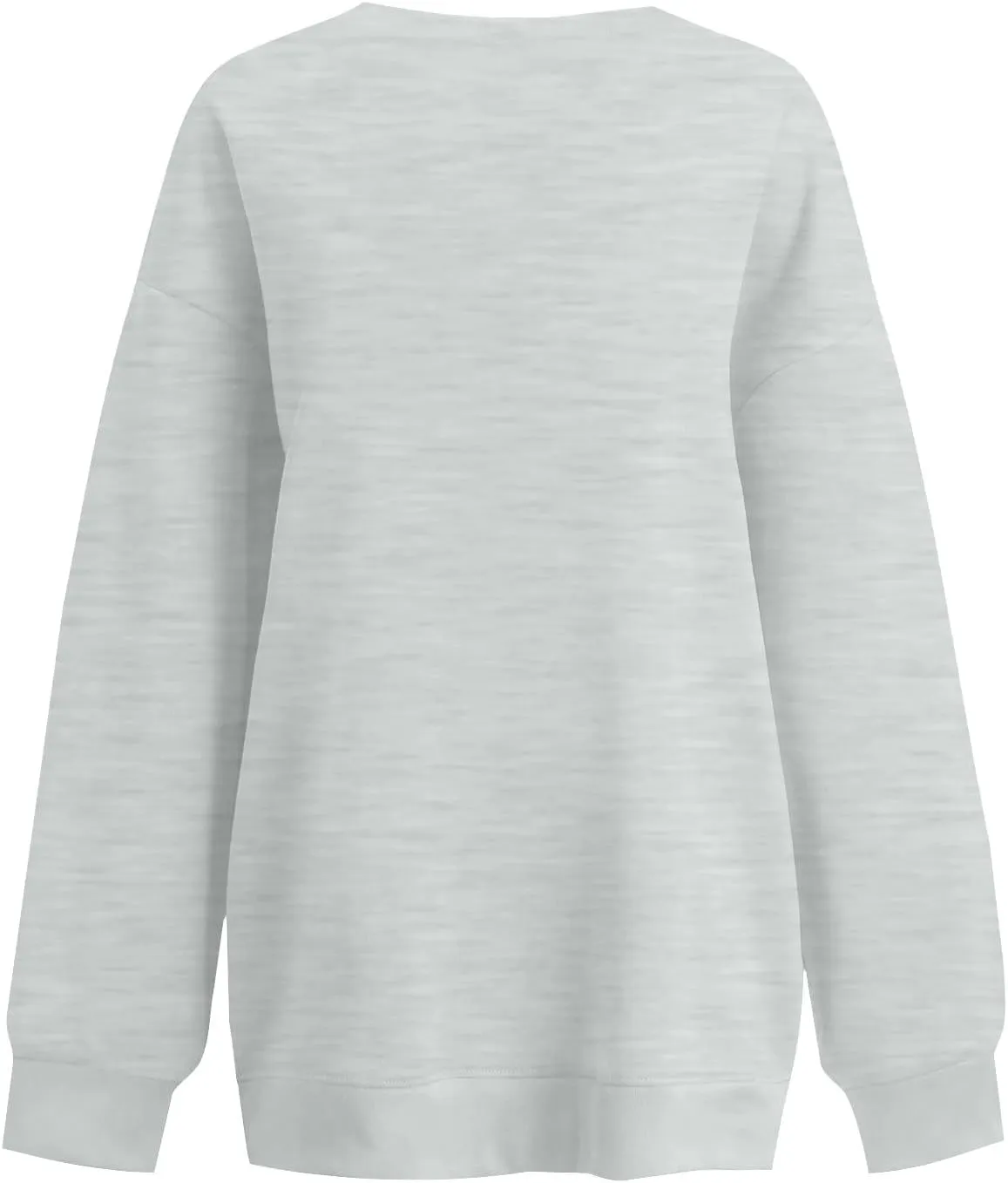 Crewneck Sweatshirts Women Preppy Fleece Plain Oversized Hoodie Trendy Aesthetic Hoodies Winter Crew Neck Sweatshirt