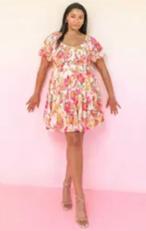 Curvy Pretty In Paradise Dress