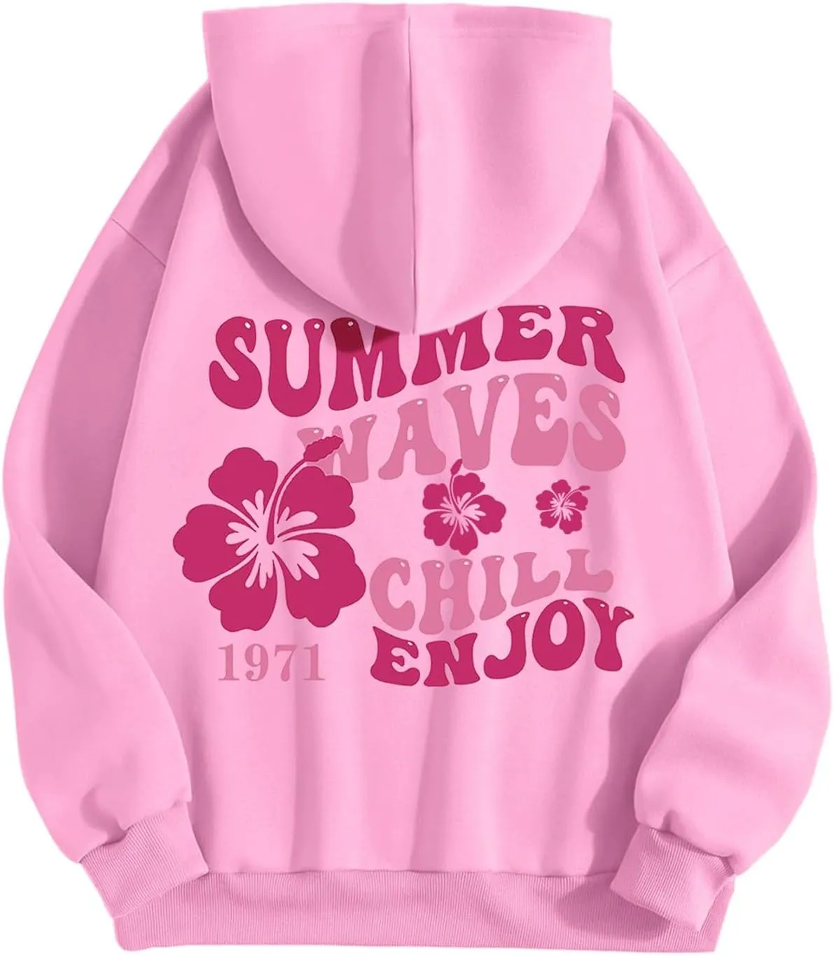 Cute 2 Piece Outfits for Women Teen Girls Preppy Puff 2024 Fall Fleece Pocket Drawstring Pullover Oversized Sweatpant