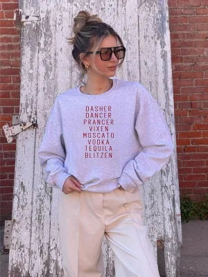 Dasher Dancer Prancer Vixen Boutique Tee