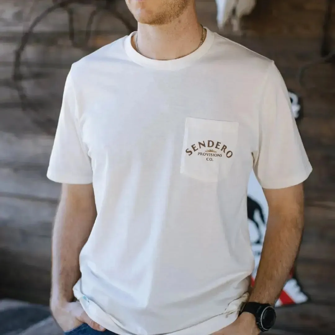 Diamondback Pocket Tee - Vintage White