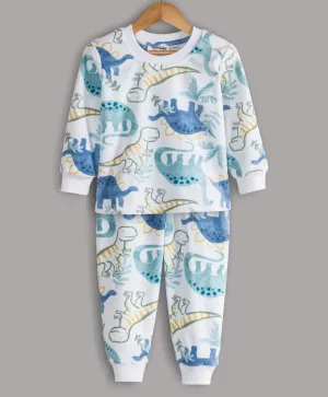 DINO PRINT SOFT POLAR FLEECE TRACKSUIT