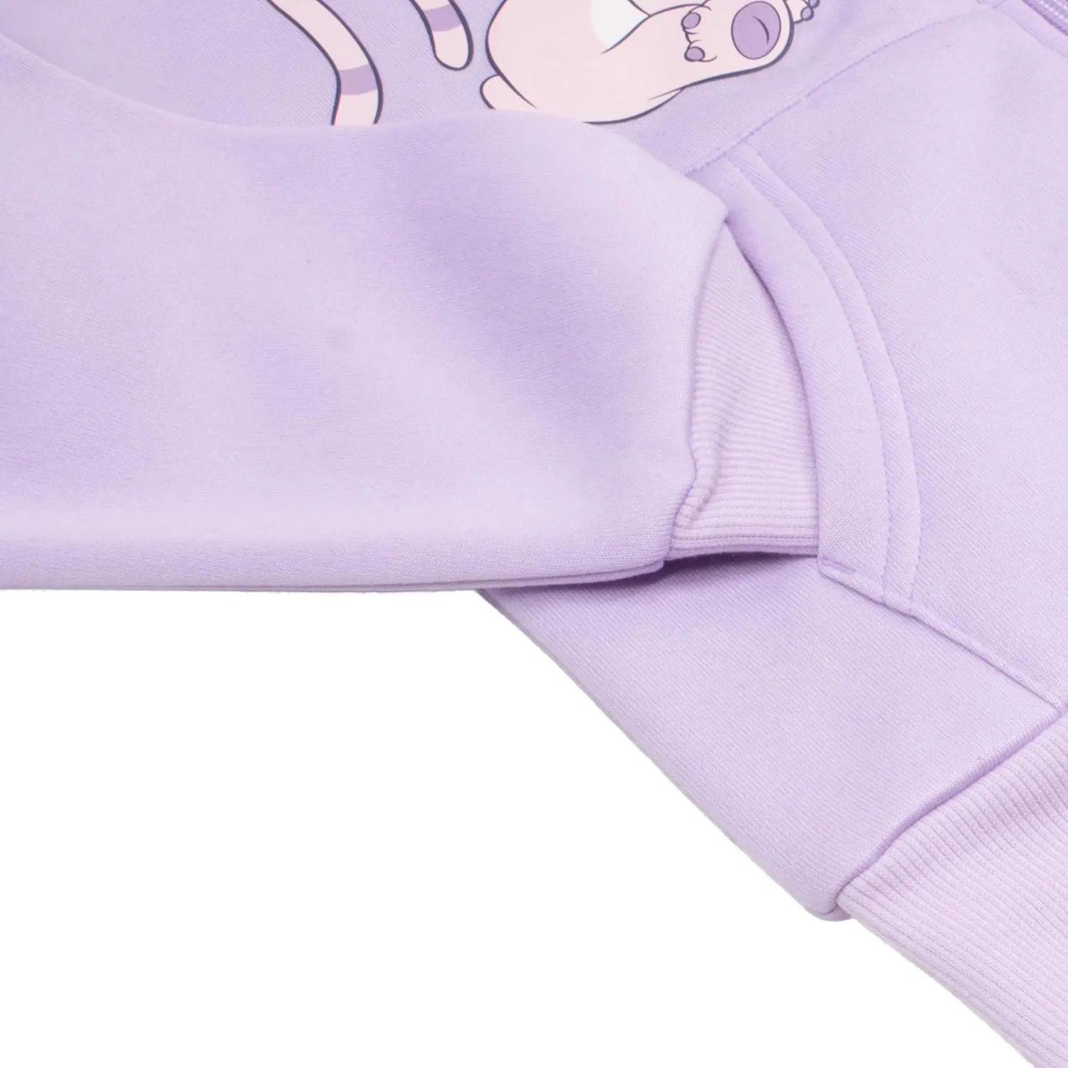 Disney Lilo & Stitch, Minnie Mouse Girls Sherpa Zip-Up Hoodie Graphic Print Design Hooded Sweatshirt for Kids & Toddlers