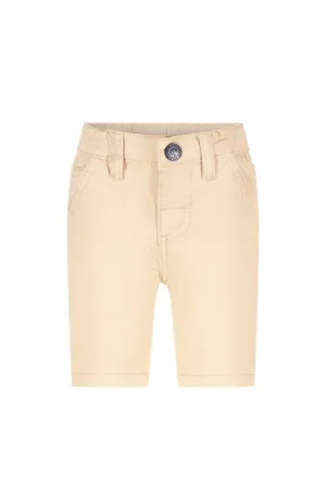 DRAKEY twill shorts Sand