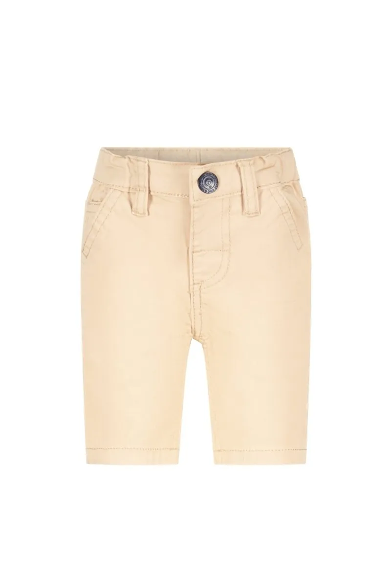 DRAKEY twill shorts Sand