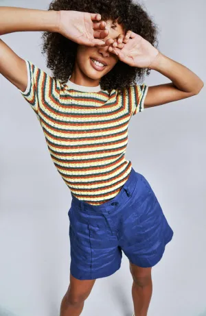 Emmie Organic Linen Shorts (Multiple Colors)