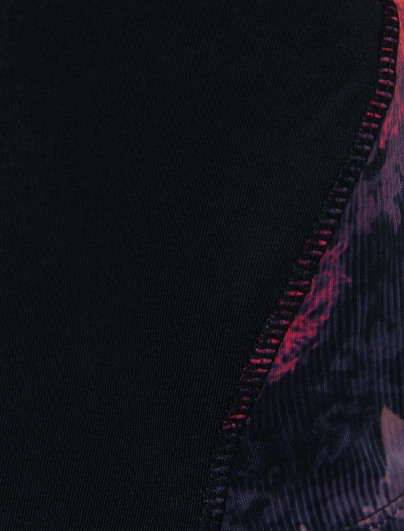 Everette Floral & Mesh Panel Racer Back Vest Top in Black - Tokyo Laundry Active