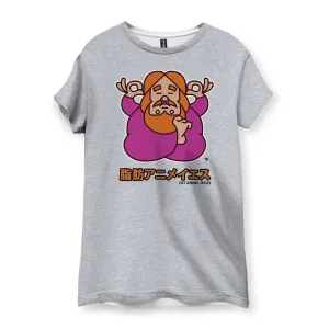 Fat Anime Jesus Women's T-Shirt