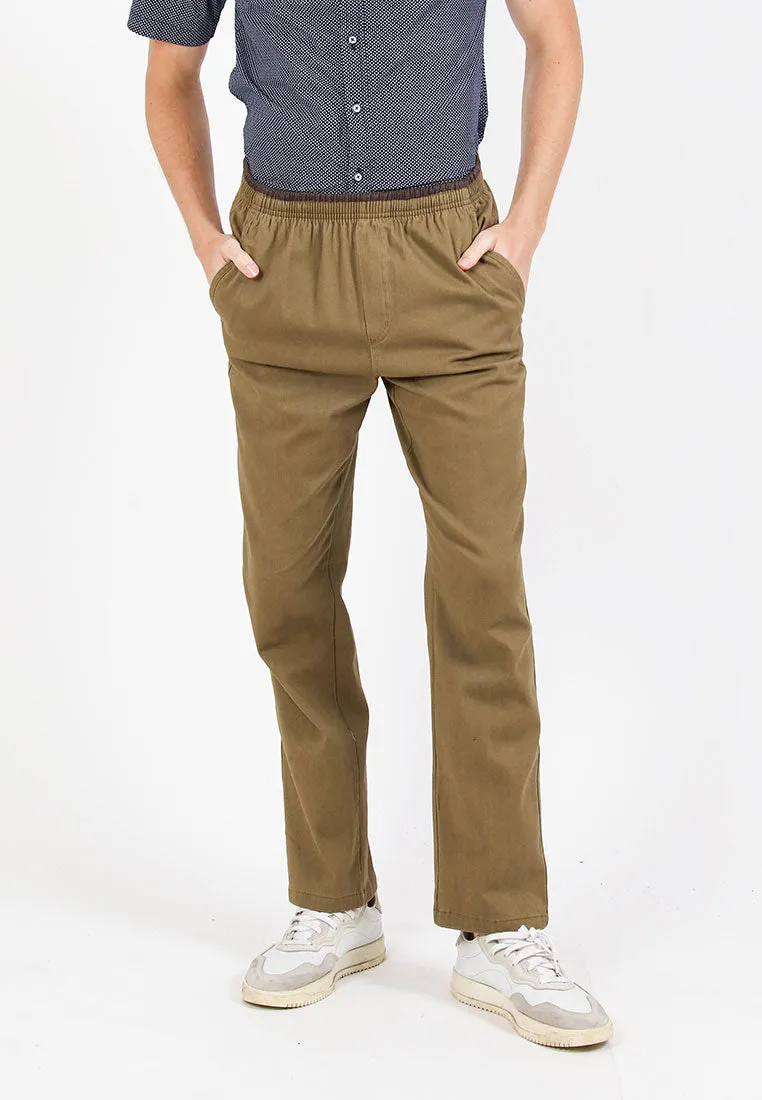 Forest 100% Cotton Twill Long Pants Men Trousers | Seluar Lelaki Panjang - 10769