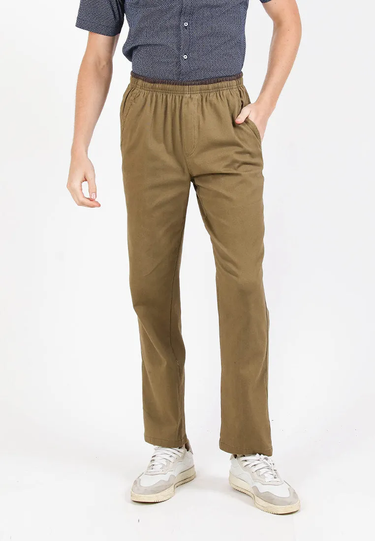 Forest 100% Cotton Twill Long Pants Men Trousers | Seluar Lelaki Panjang - 10769