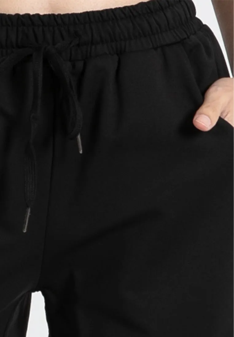 Forest Ladies Stretchable Polyester Elastic Waist Shorts Women Short Pants | Seluar Pendek Perempuan - 860149