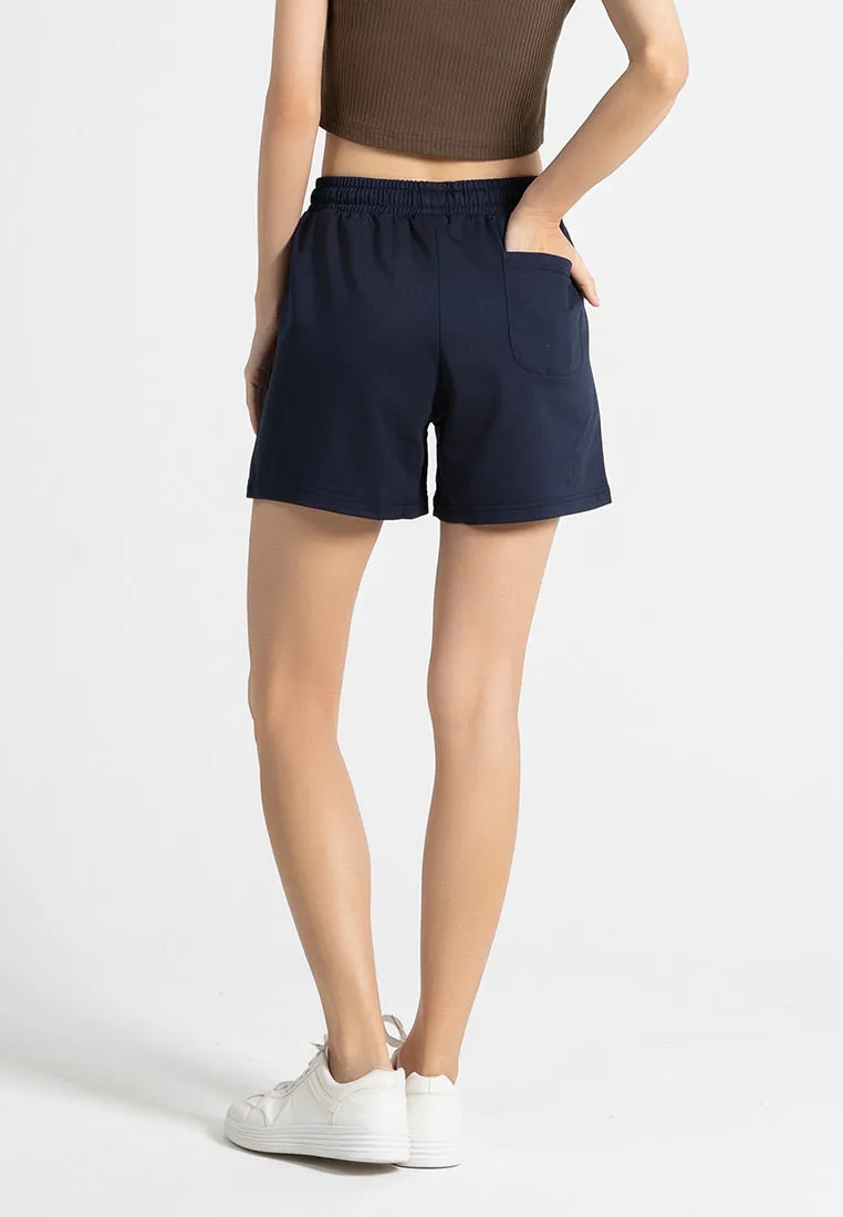 Forest Ladies Stretchable Polyester Elastic Waist Shorts Women Short Pants | Seluar Pendek Perempuan - 860149