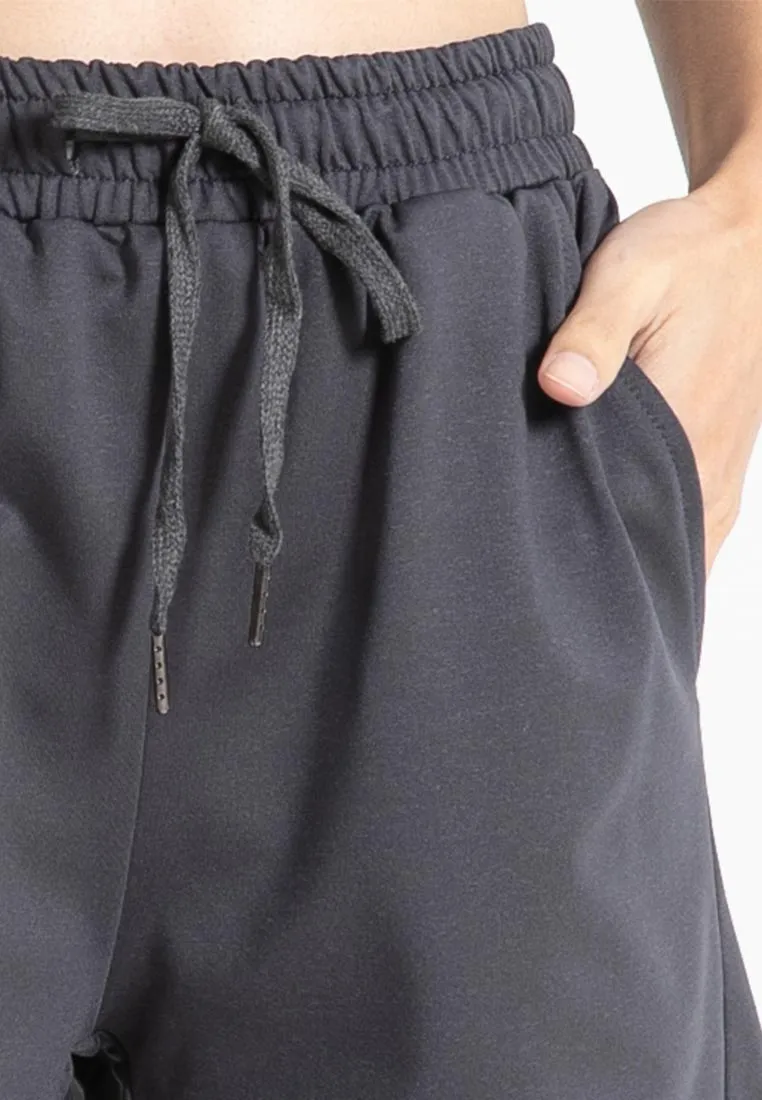 Forest Ladies Stretchable Polyester Elastic Waist Shorts Women Short Pants | Seluar Pendek Perempuan - 860149