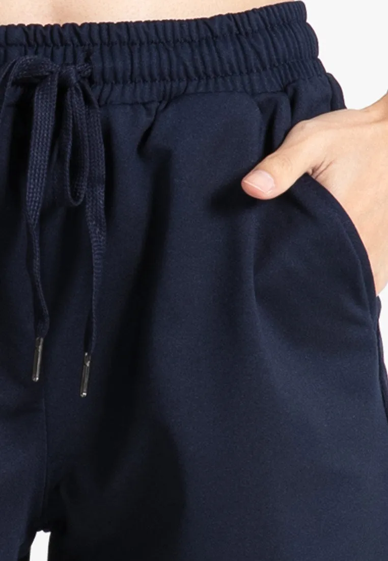Forest Ladies Stretchable Polyester Elastic Waist Shorts Women Short Pants | Seluar Pendek Perempuan - 860149