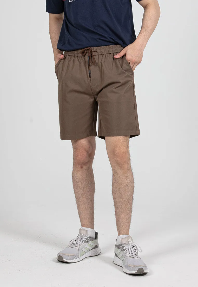 Forest Stretchable Elastic Waist Casual Shorts Pants | Seluar Pendek Lelaki - 65857