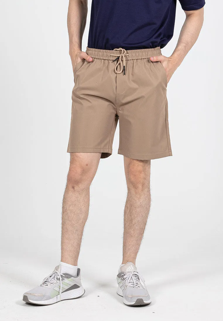 Forest Stretchable Elastic Waist Casual Shorts Pants | Seluar Pendek Lelaki - 65857