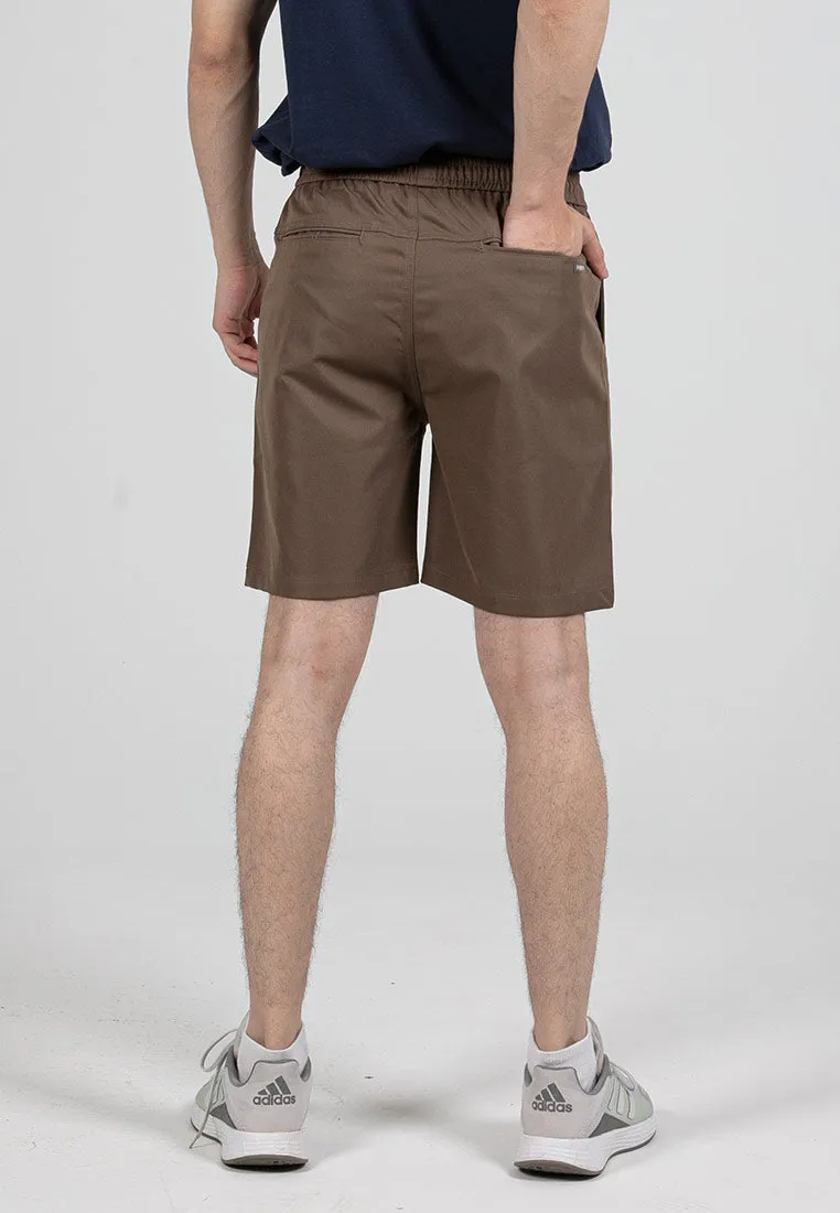Forest Stretchable Elastic Waist Casual Shorts Pants | Seluar Pendek Lelaki - 65857