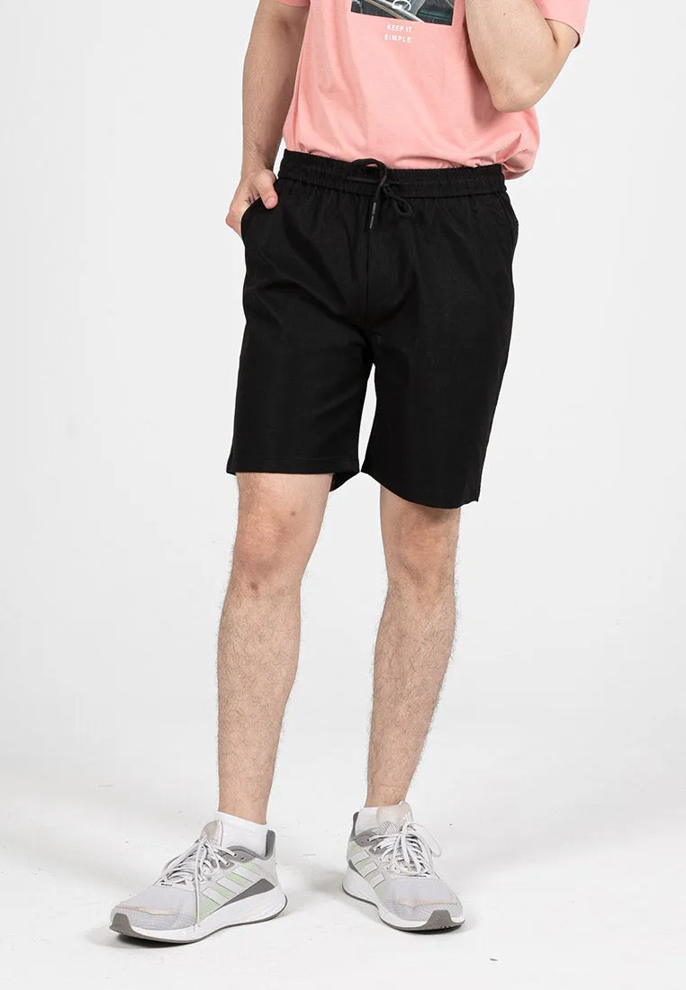 Forest Stretchable Elastic Waist Casual Shorts Pants | Seluar Pendek Lelaki - 65857