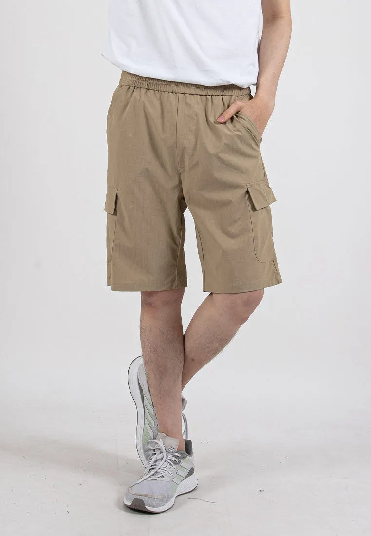 Forest Stretchable Nylon Cargo Shorts Men Short Pants Men | Seluar Pendek Lelaki - 65768