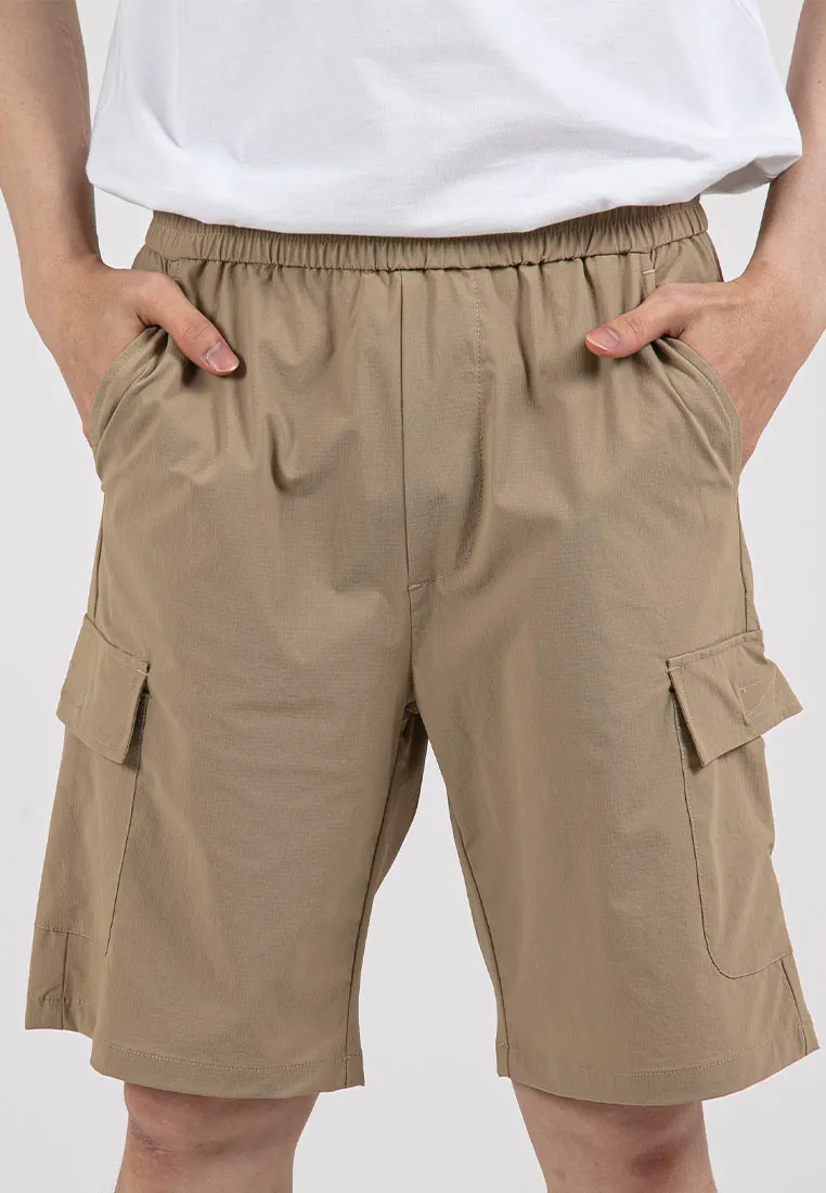 Forest Stretchable Nylon Cargo Shorts Men Short Pants Men | Seluar Pendek Lelaki - 65768
