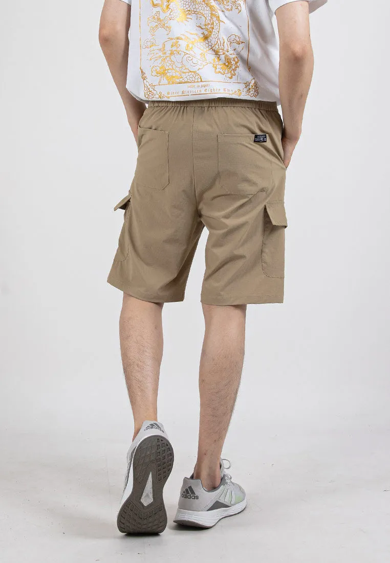 Forest Stretchable Nylon Cargo Shorts Men Short Pants Men | Seluar Pendek Lelaki - 65768