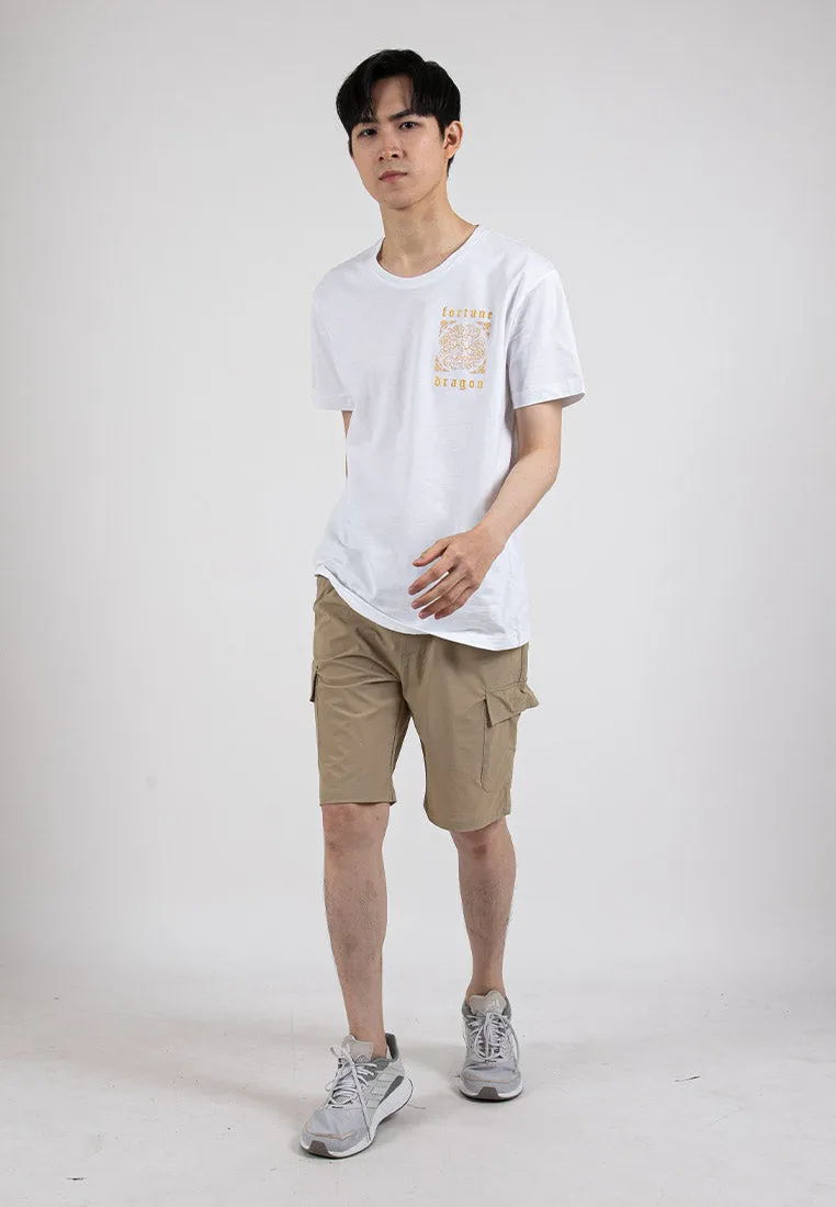 Forest Stretchable Nylon Cargo Shorts Men Short Pants Men | Seluar Pendek Lelaki - 65768